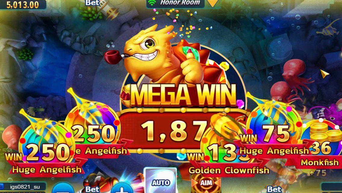 Mega Fishing · Tangkapan Antarmuka Aplikasi CK789